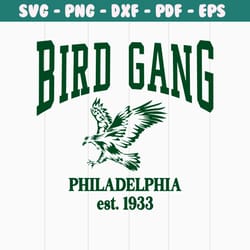 bird gang philadelphia eagles svg