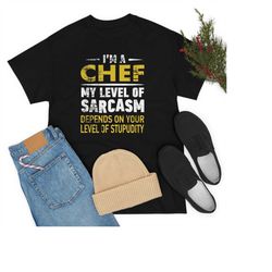 Chef Gift, Chef T shirt, Gift For Chef, Best Chef Shirt, Funny Chef Shirt, Gift for Coworker, Sarcastic Chef Tee, Cook T