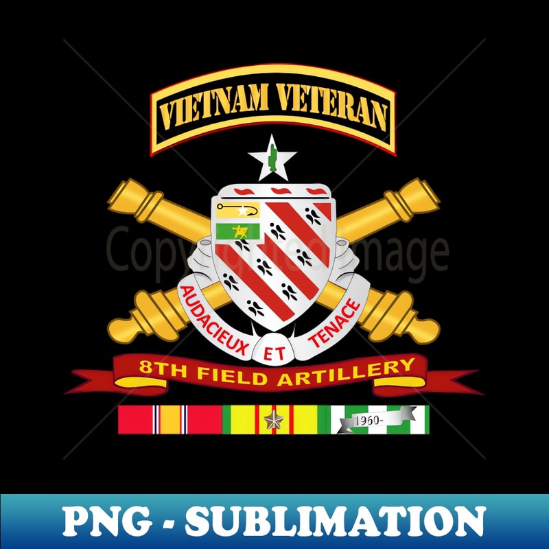 MO-20231115-490_8th Field Artillery w Br - Ribbon VN SVC Vet Tab 8412.jpg