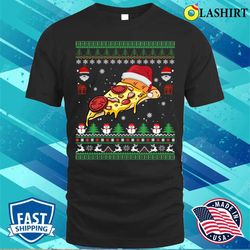 ugly christmas sweater shirt, pizza ugly christmas sweater t-shirt - olashirt