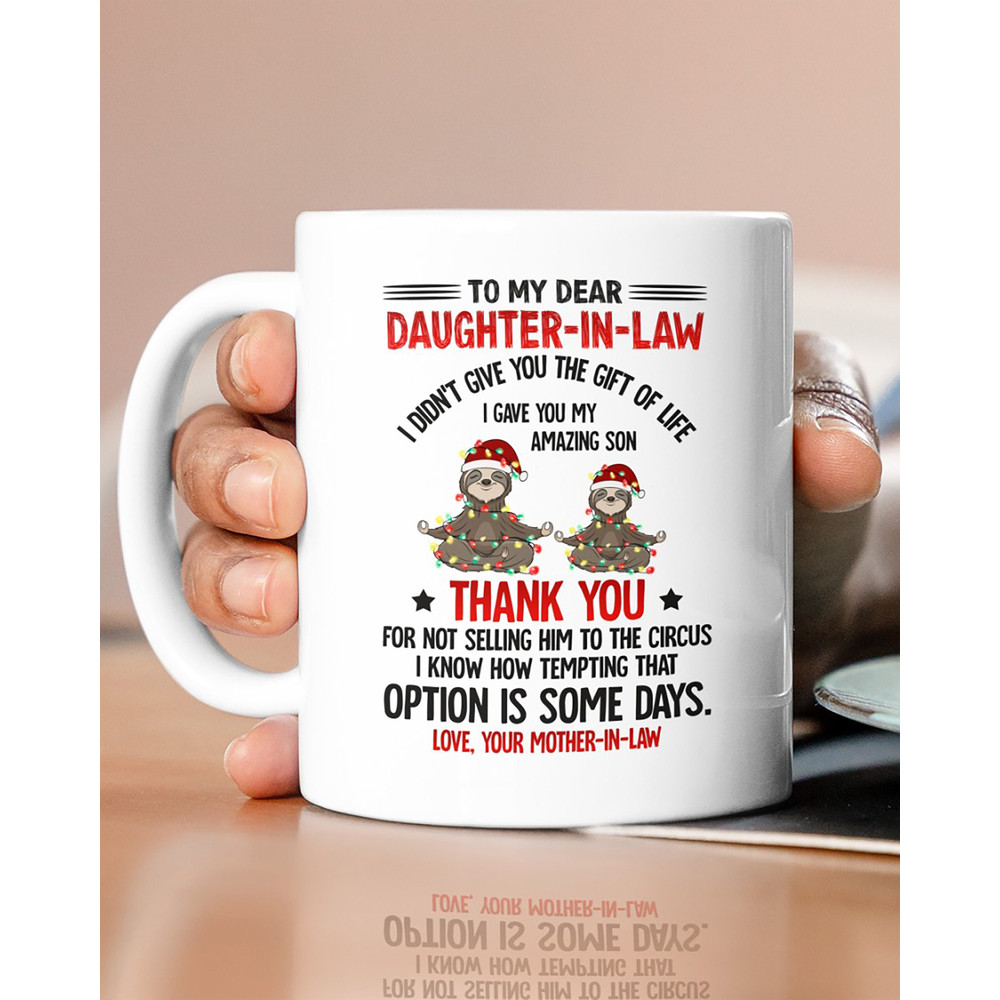I Gave You My Amazing Son - Best Christmas Gift For Daughter-In-Law Mugs, Christmas Gift.jpg