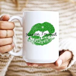 kiss me im irish mug, irish mug