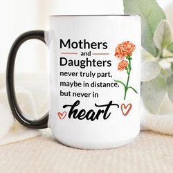 mothers and daughters flower mug mothers day 2023, mothers day gift for mom