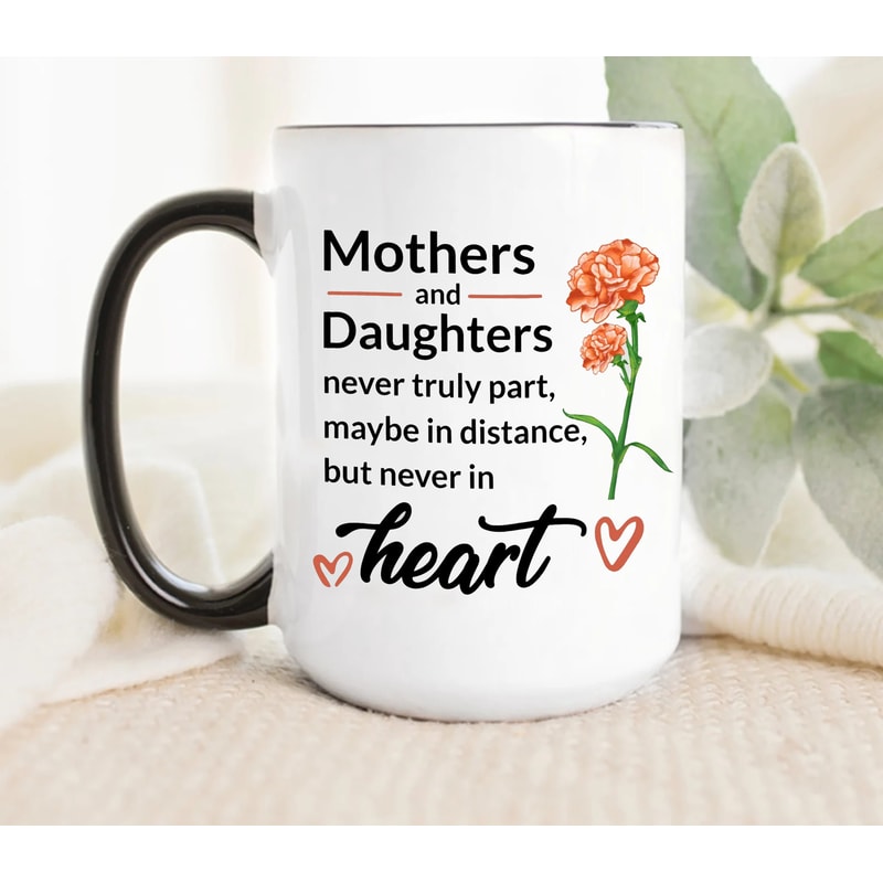 Mothers And Daughters Flower Mug Mother's Day 2023, Mothers Day Gift For Mom, Mom Nutrition Facts Cup, Gifts For Mom.jpg
