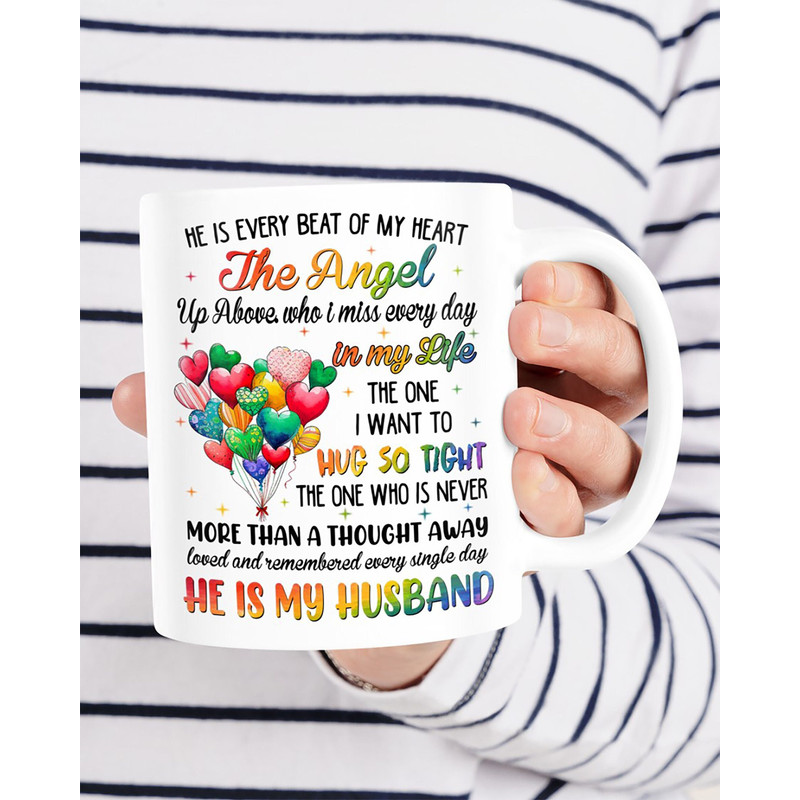 My Husband My Guardian Angel Mug, Husband Coffee Mug.jpg