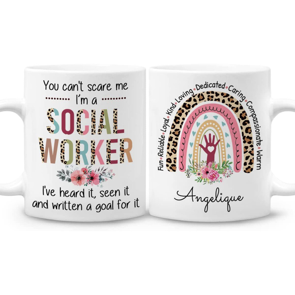 Personalized Social Worker Mug, Gifts Coffee Cup Birthday Anniversary Holiday Graduation.jpg