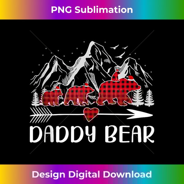 VU-20231115-1750_Family Matching Christmas Sweater Daddy Bear Xmas Tank Top.jpg