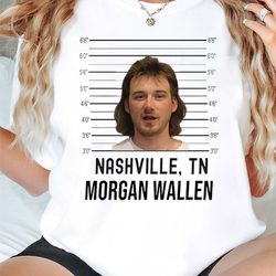morgan wallen mugshot shirt