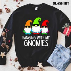 new christmas gnome t-shirt , trending shirt - olashirt