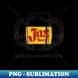 Jax Beer Coaster - Aesthetic Sublimation Digital File - Bold & Eye-catching