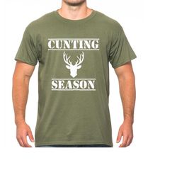cunting season shirt, cunting season deer shirt
