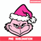 CRM13112350-Pink Grinch SVG PNG DXF EPS JPG, Grinch In Pink SVG, Pink Christmas SVG.png