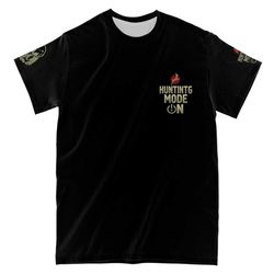 call in sick turn off your phone go hunting all over print t-shirt, hunting deer shirt for hunters, hunting gift idea