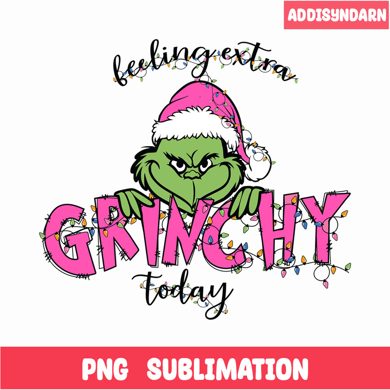 CRM13112382-Extra Grinch PNG, Christmas Grinch PNG, Christmas Retro Vibes PNG.png