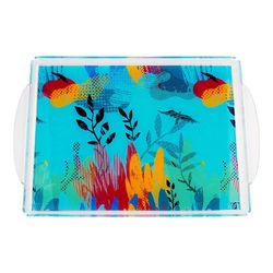 Urban Trends Crystal Serving Tray Large CT-01