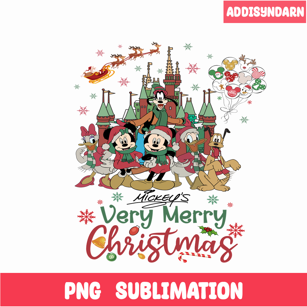 CRM15112313-Mickey Very Merry Retro Christmas PNG.png