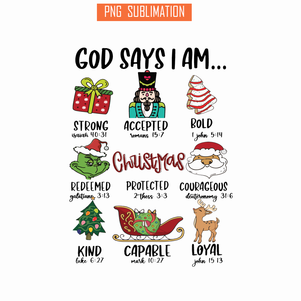 CRM151123159-God Says I Am Strong PNG.png