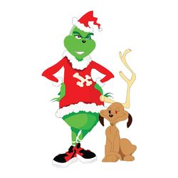 grinch and dog the grinch, grinch christmas svg, christmas svg files, logo christmas svg, instant download