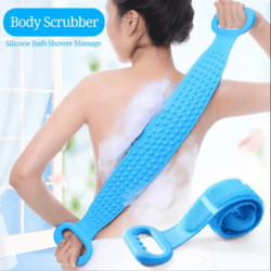 Full body Scrub with our Silicon Back Scrubber