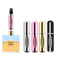 Mini Refillable Perfume, 5ml Multicolor Perfume Spray Atomizer Bottle for Travel