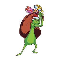 santa the grinch svg, grinch christmas svg, grinch christmas png - logo grinch png - digital download