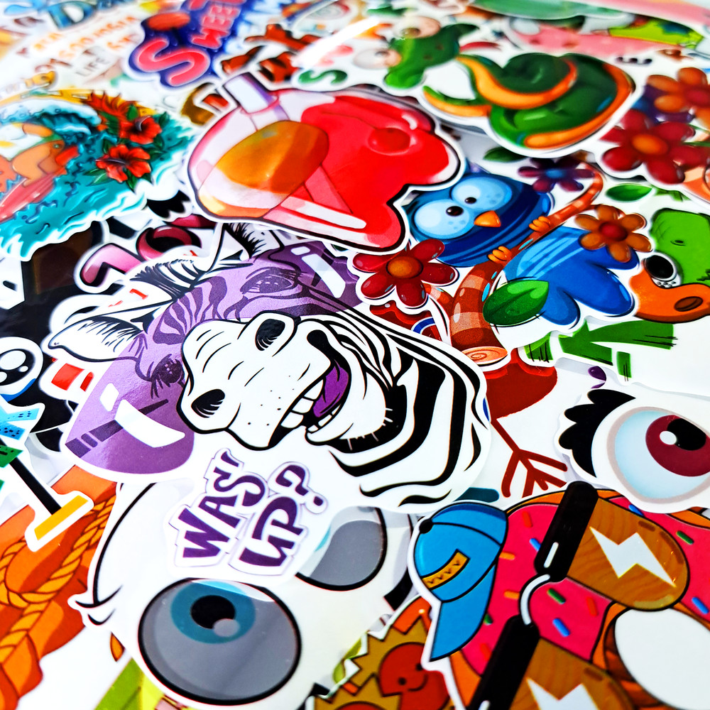 VividEmotionsStickersPackFunnyChildrenStickersCartoonAnimeStickersSchoolLifestyleLaptop