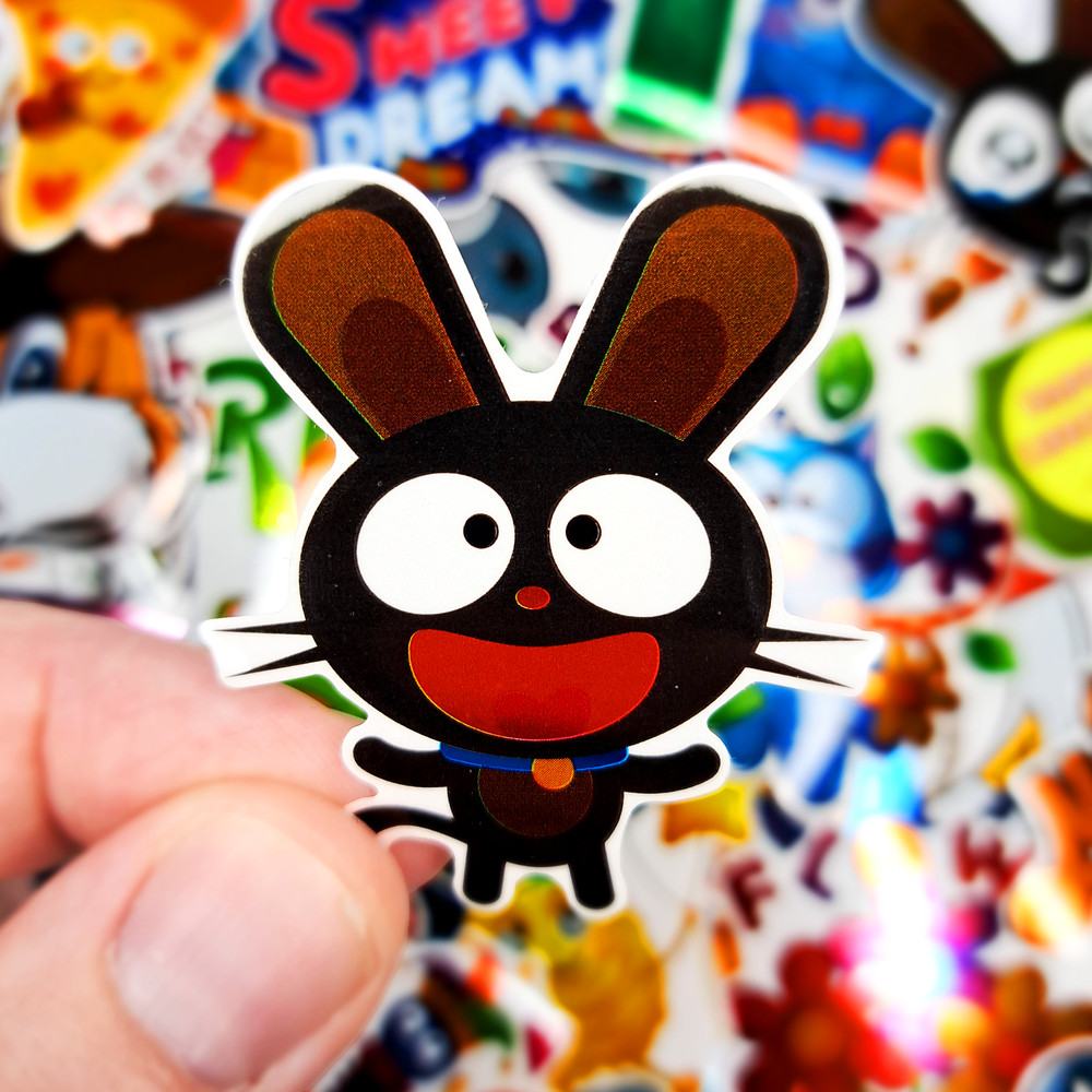 VividEmotionsStickersPackFunnyChildrenStickersCartoonAnimeStickersSchoolLifestyleLaptop