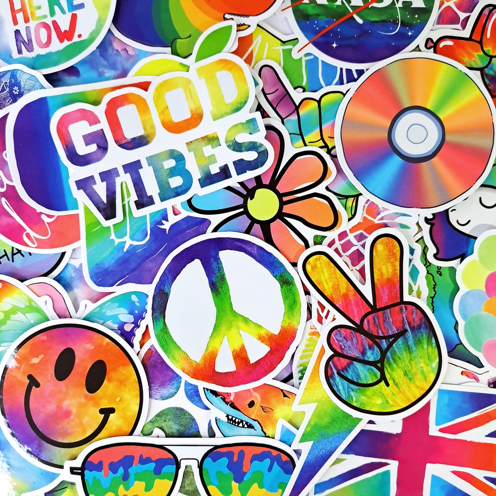 HappyRainbowStickersPackLGBTQStickersPrideMonthGayandLesbianStickersQueerStickersFunny