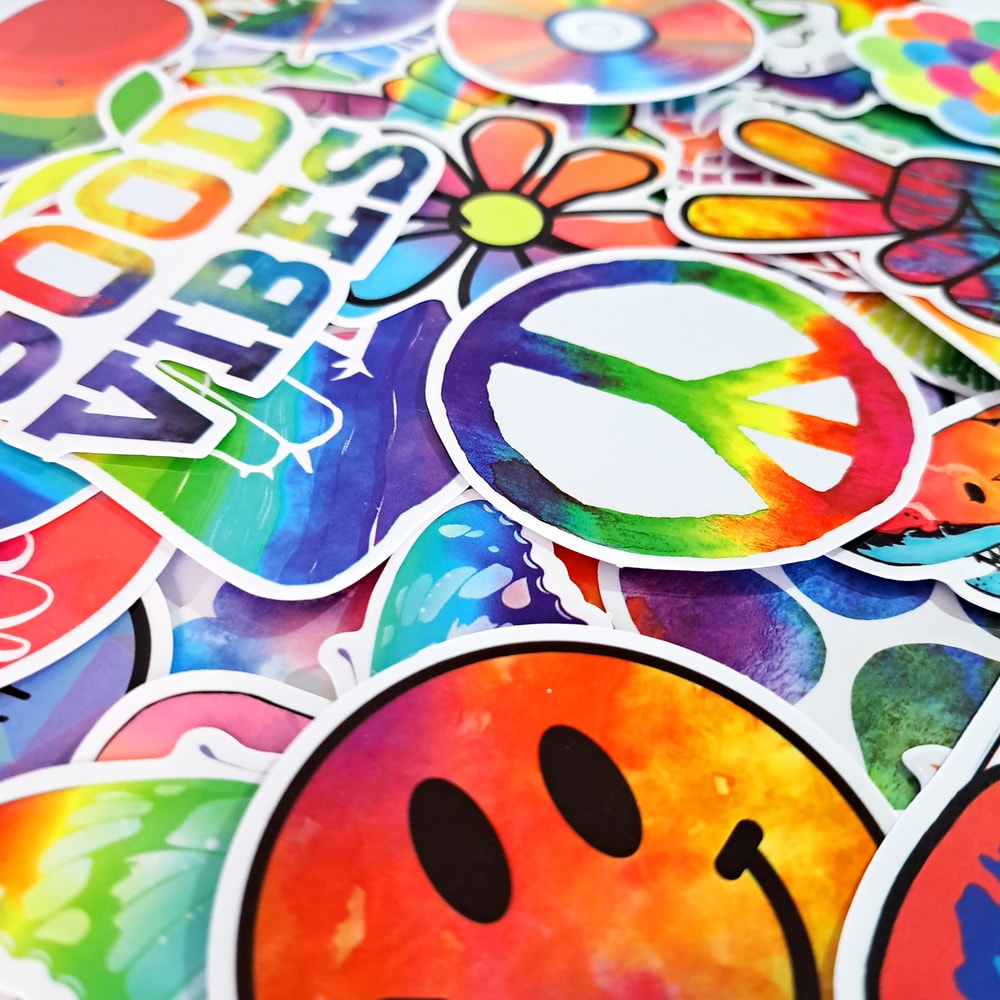 HappyRainbowStickersPackLGBTQStickersPrideMonthGayandLesbianStickersQueerStickersFunny