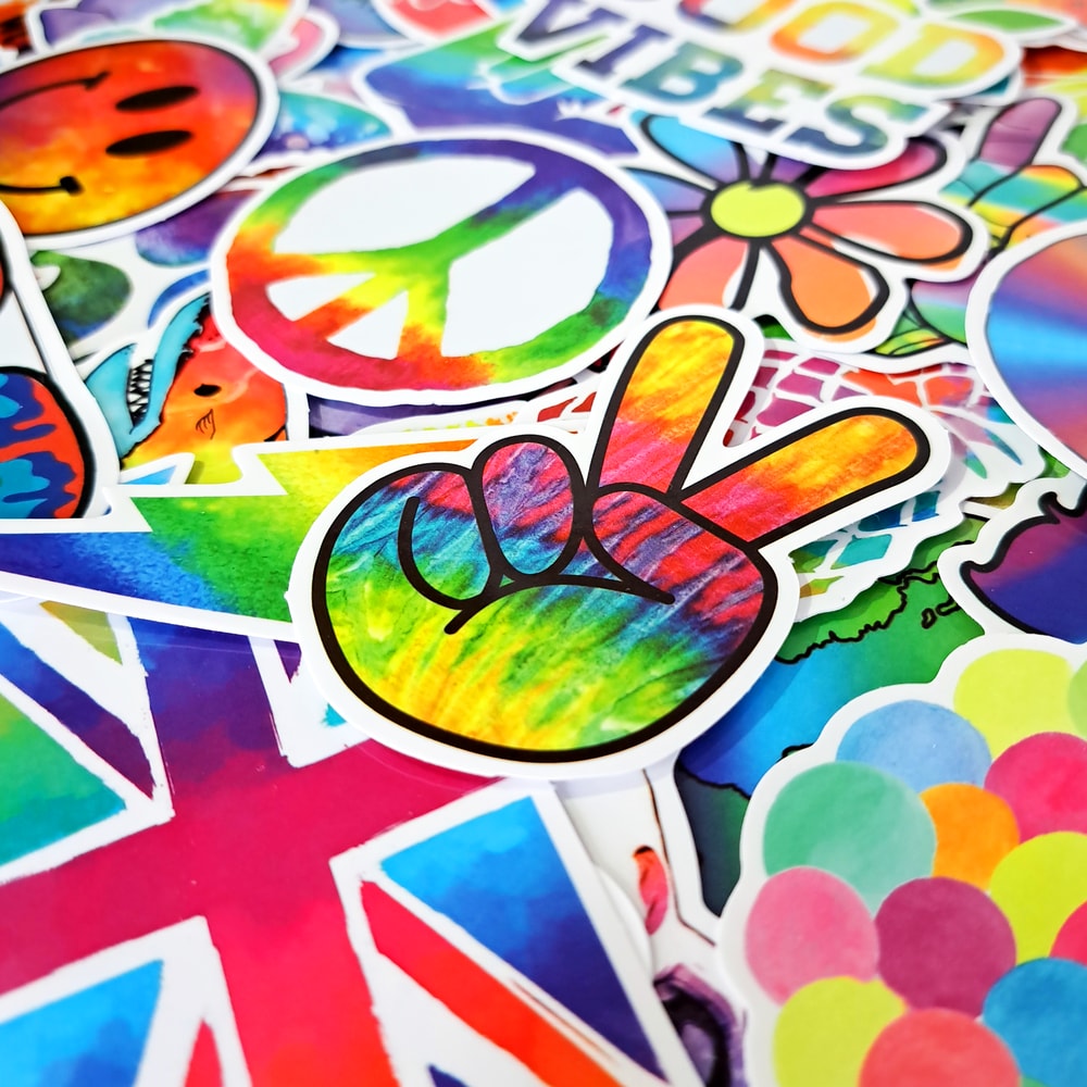 HappyRainbowStickersPackLGBTQStickersPrideMonthGayandLesbianStickersQueerStickersFunny