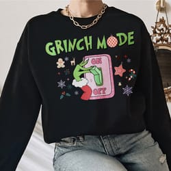 grinch mode shirt, grinch hand shirt, grinch my day sweatshirt, disney grinch sweater, grinch xmas tee, grinchmas sweats