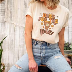 here for the pie shirt, retro halloween comfort colors shirt, spooky season t-shirt, vintage halloween shirt, witch shir