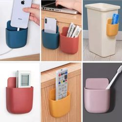 mobile charging stand remote holder self-adhesive wall mounted pen holder, mobile phone holder, ac remote control holder