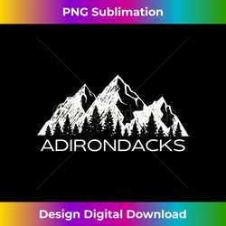 Adirondacks New York  Adirondacks Mountain Souvenir - Edgy Sublimation Digital File - Elevate Your Style with Intricate Details