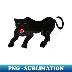 black panther - trendy sublimation digital download - bold & eye-catching