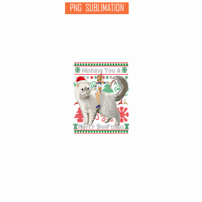 TLS13112321-Wishing You A Merry Christmas PNG, Big Cat PNG, Funny Taylor PNG.png