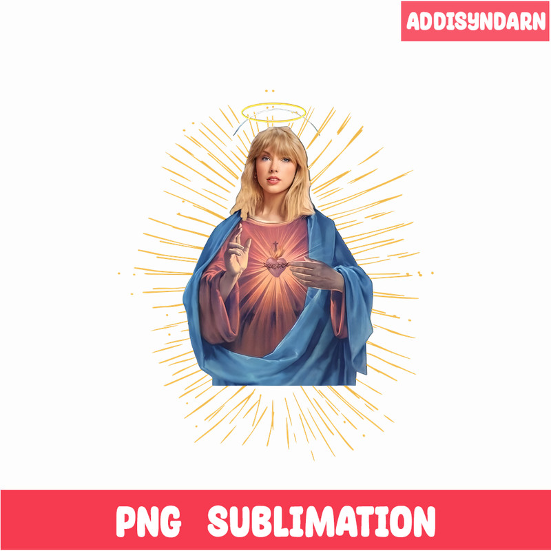 TLS13112333-Taylor God PNG, Funny Taylor Swift PNG, Music Goods PNG.png