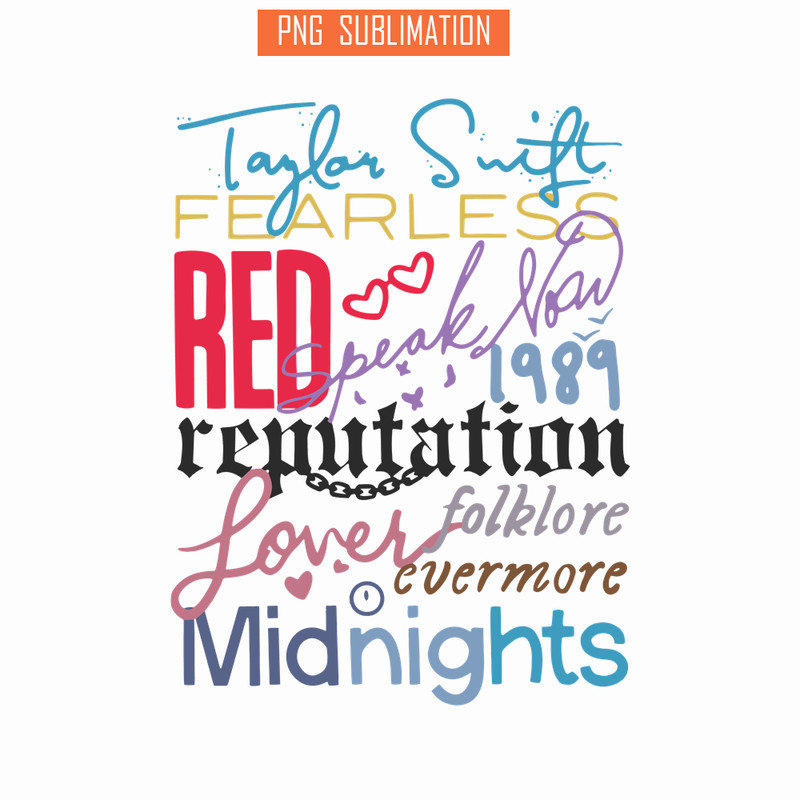 TLS13112355-Albums Of Taylor Swift SVG PNG DXF PDF EPS, Taylor Swift SVG, Song Of Taylor SVG.png