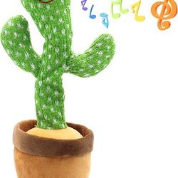 Portable Twisting Music Song Dancing Cactus Room Decoration Holiday Gift toys