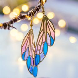 Dreamy Butterfly Wing Earrings