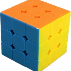 rubik cube stickerless 56mm qiyi warrior s rubiks cube 3x3 - magic speed cube puzzle toys fan xin cube
