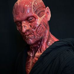 Silicone mask Necro Goth / Scalp