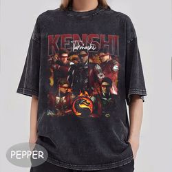 limited kenshi takahashi mortal kombat 1 vintage t-shirt, kenshi takahashi comfort color shirt, mortal kombat 1 tee, mor