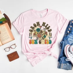 grow wild sun child shirt, motivational shirt, inspirational shirt, groovy t-shirt, self growth shirt, gift for mental h