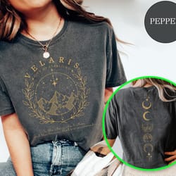 velaris comfort colors shirt, velaris city of starlight shirt, the night court shirt,sjm merch shirt, city of starlight