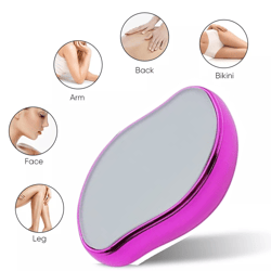 Hair Eraser Pain Less for Women and Men, Washable Portable Crystal Hair Body Removal Device Beauty Tool Hair Eraser