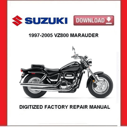 SUZUKI VZ800 Marauder 1997-2005 Factory Service Repair Manual pdf Download