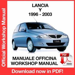 WORKSHOP MANUAL SERVICE REPAIR LANCIA Y (1996-2003) (EN)