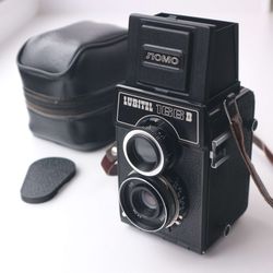 Film Camera LUBITEL 166 B LOMO TLR Camera Medium Format 6x6 USSR S/N: 89057751
