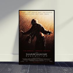 the shawshank redemption canvas, the shawshank redemption print, the shawshank redemption decor, the shawshank redemptio